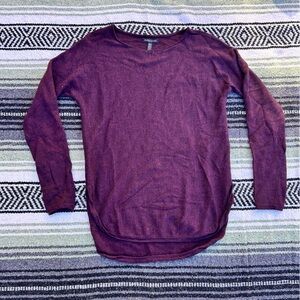 Eileen Fisher purple sweater size PS